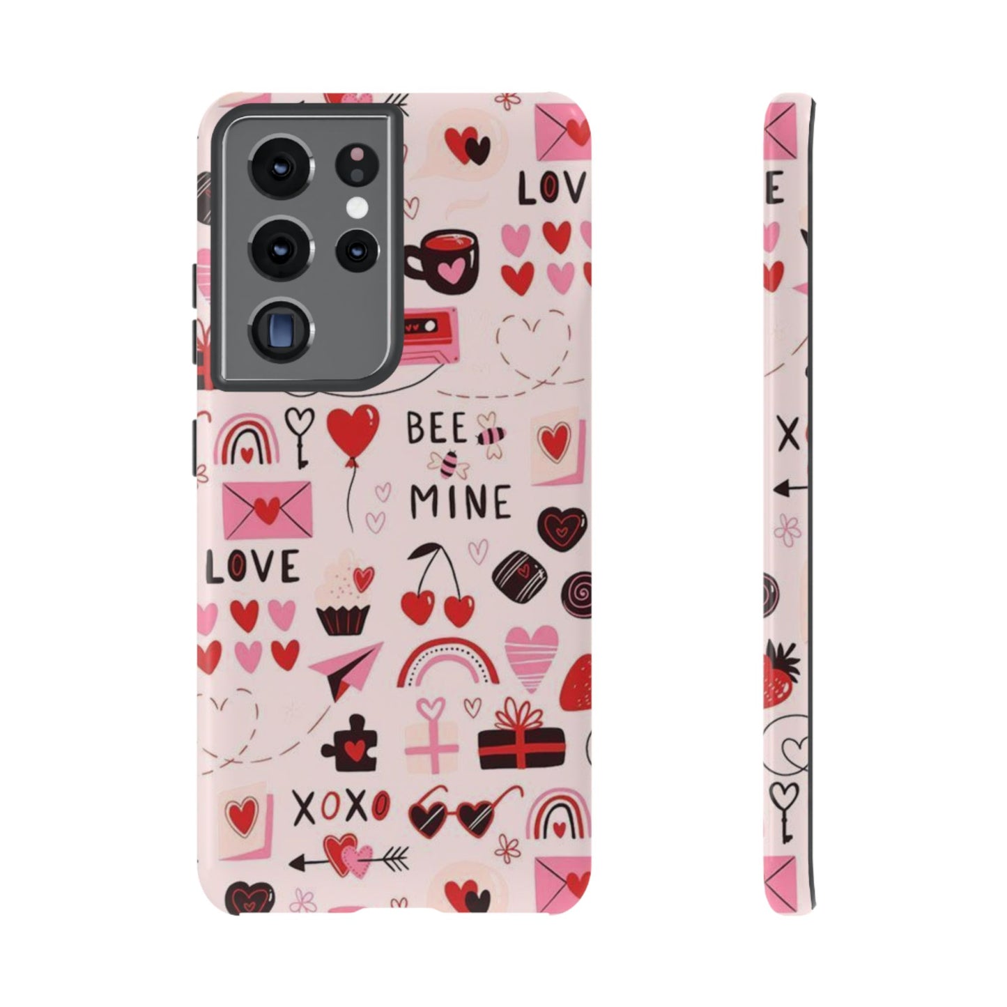 Samsung Galaxy Case: Bee Mine Love Doodles