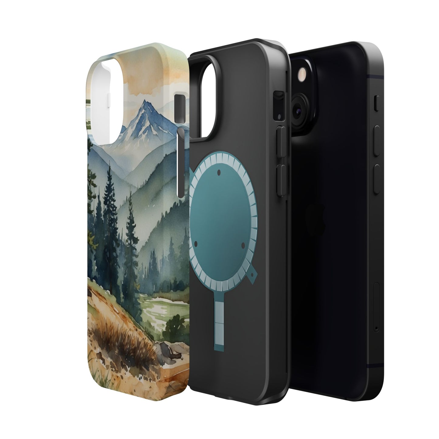 Tranquil Mountain Escape - MagSafe iPhone Case