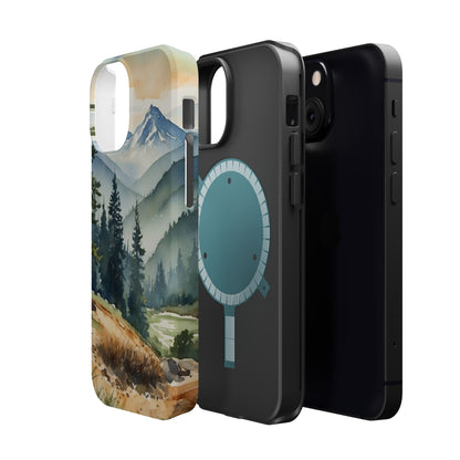 Tranquil Mountain Escape - MagSafe iPhone Case