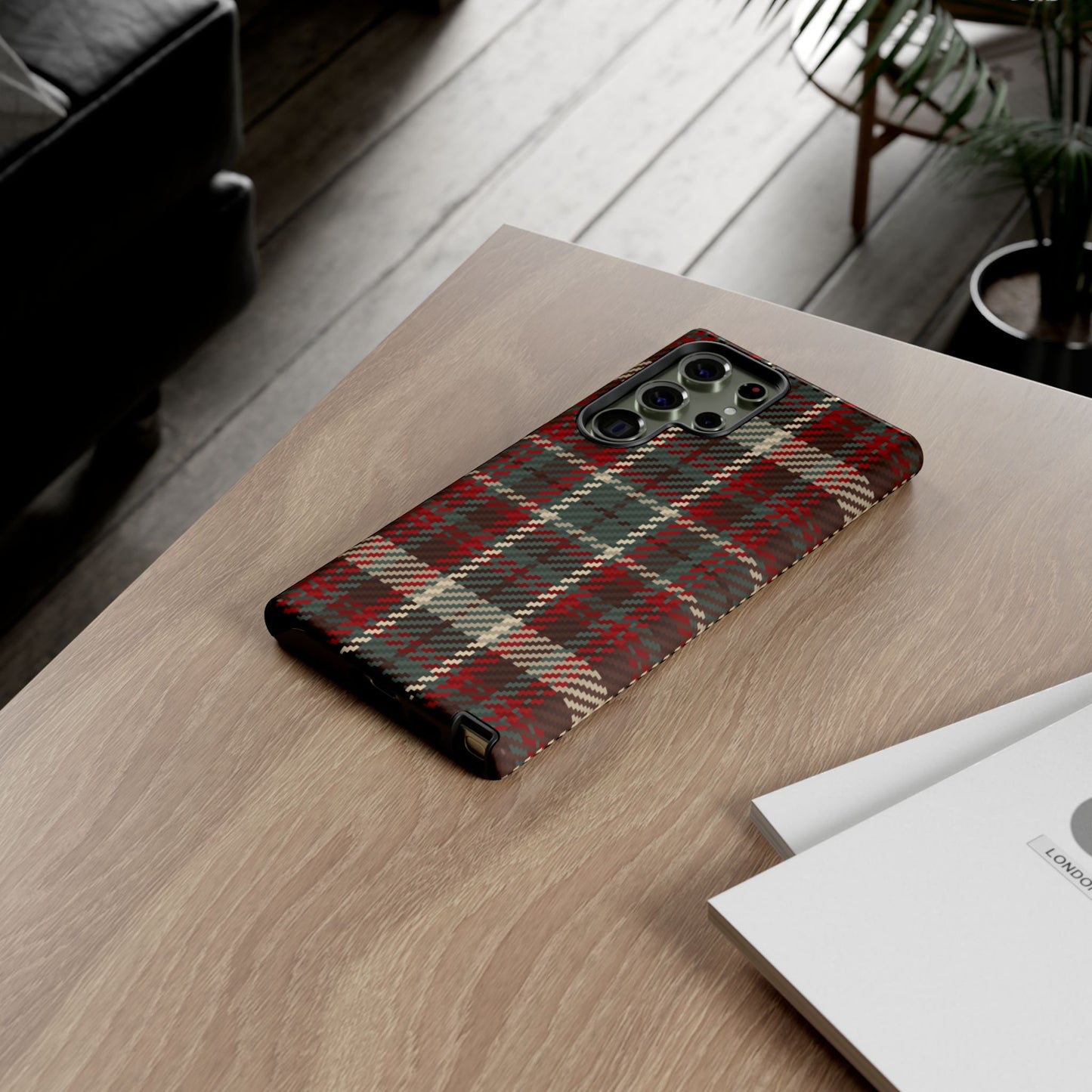 Cozy Rustic Plaid - Samsung Galaxy Series Case