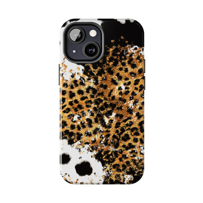 Bold Leopard Ink Splash - iPhone Series Case