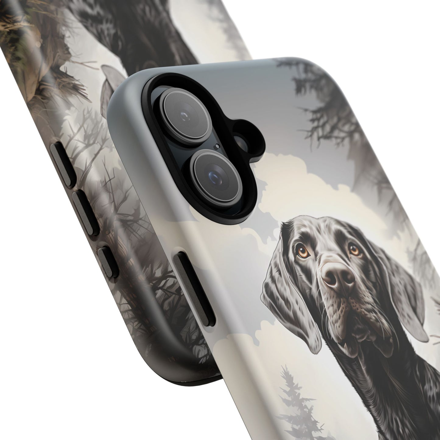 German Shorthair Pointer Phone Case - Tough & Durable with Dual Layer Protection!