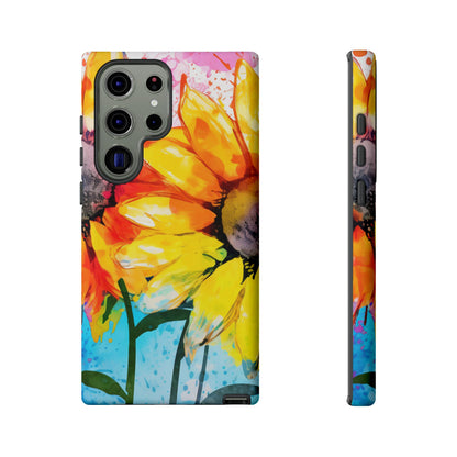 Bold Watercolor Sunflowers - Samsung Galaxy Series Case