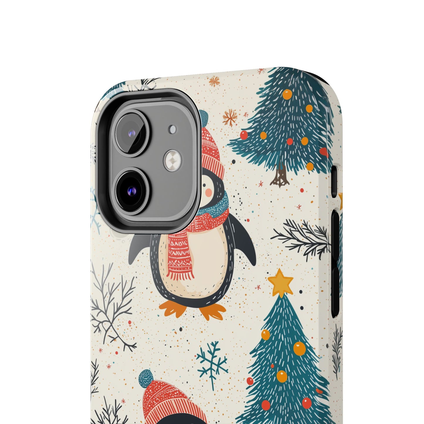 Penguin Wonderland – Snowy Christmas Cheer iPhone Case