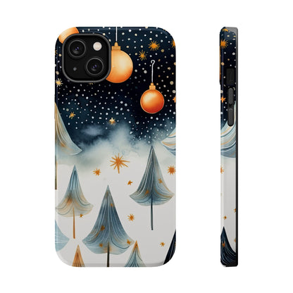 Winter Wonderland Gold Ornament – MagSafe iPhone Series Case