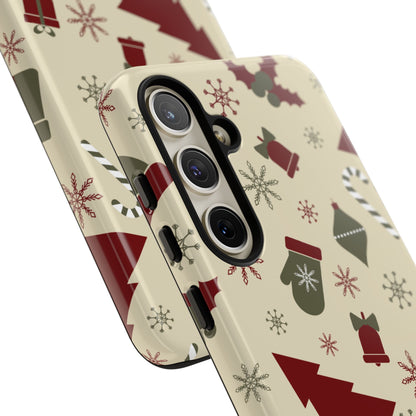 Vintage Holiday Cheer - Samsung Galaxy Series Case