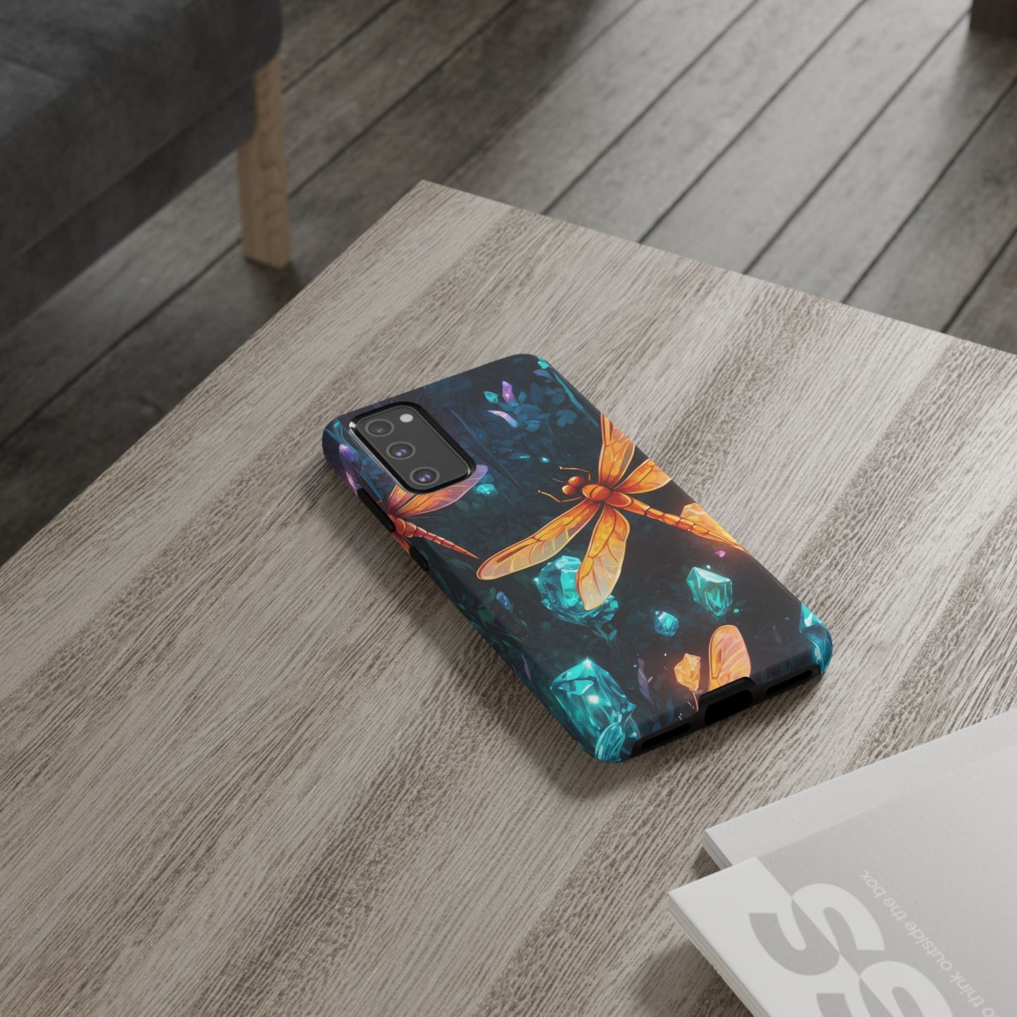Mystical Dragonflies & Crystals – Samsung Galaxy Series Case