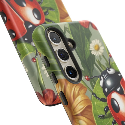 Ladybug Garden Samsung Galaxy Case – Nature-Inspired Design