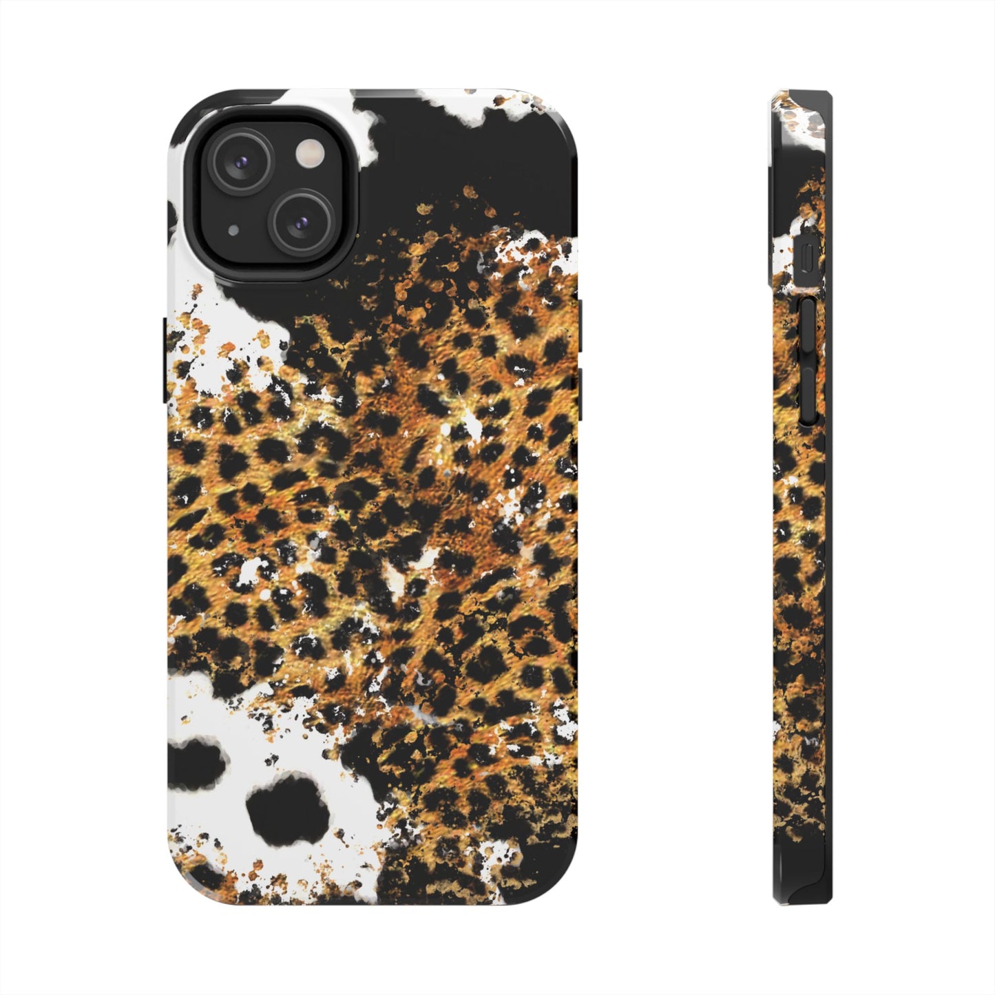 Bold Leopard Ink Splash - iPhone Series Case