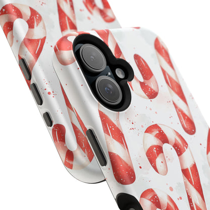 Festive Candy Cane Delight - MagSafe iPhone Series Case