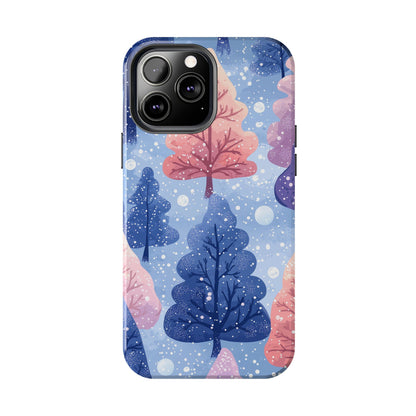 Pink & Purple Winter Wonderland - iPhone Series Case