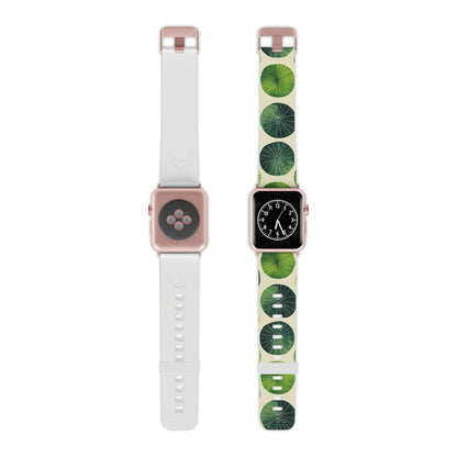 Watercolor Lily Pads Apple Watch Band