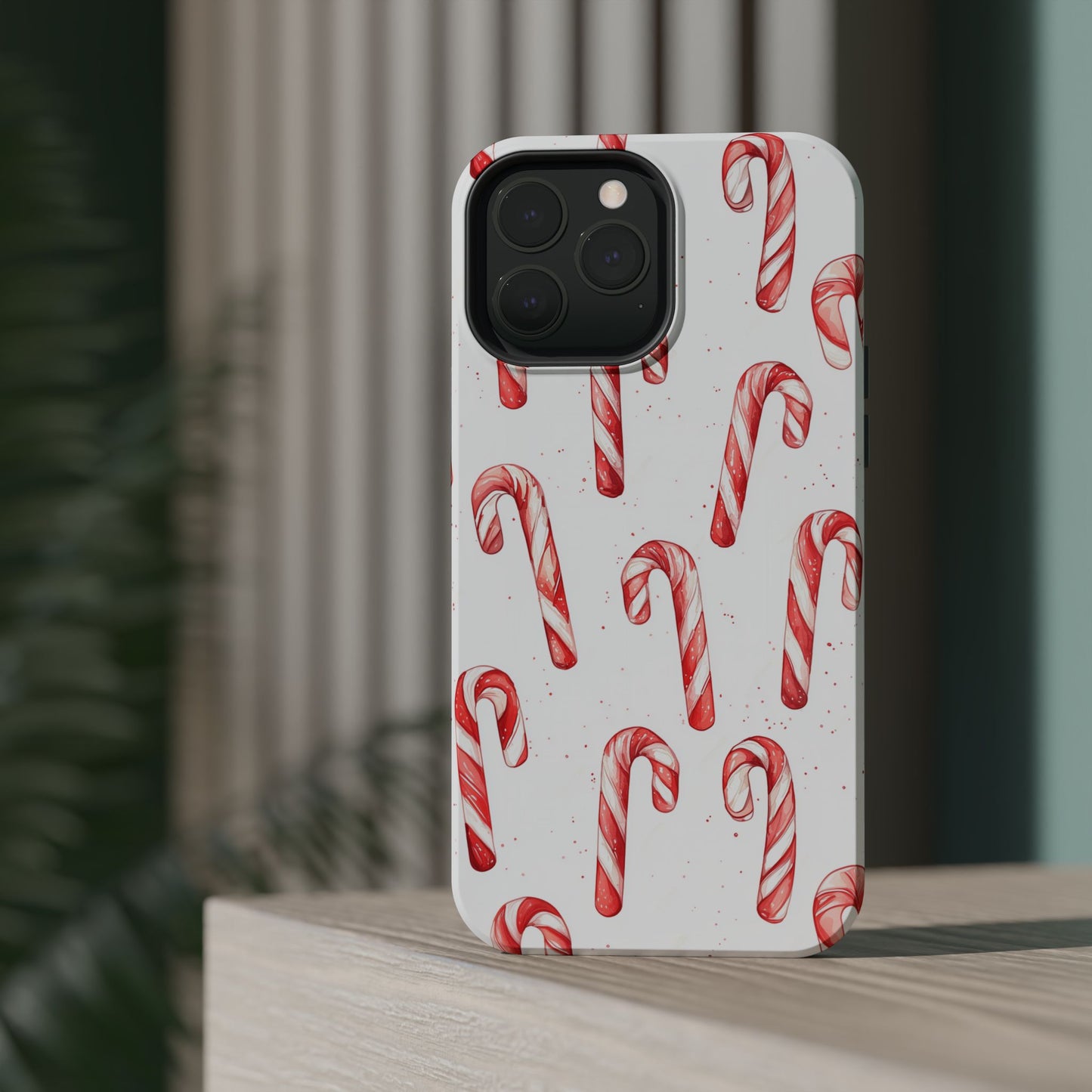 Candy Cane Christmas Pattern – MagSafe iPhone Series Case