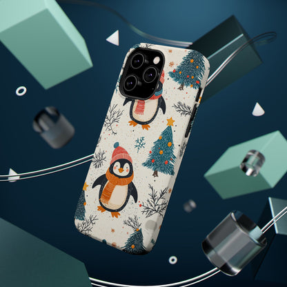 Snowy Christmas Cheer MagSafe iPhone Case