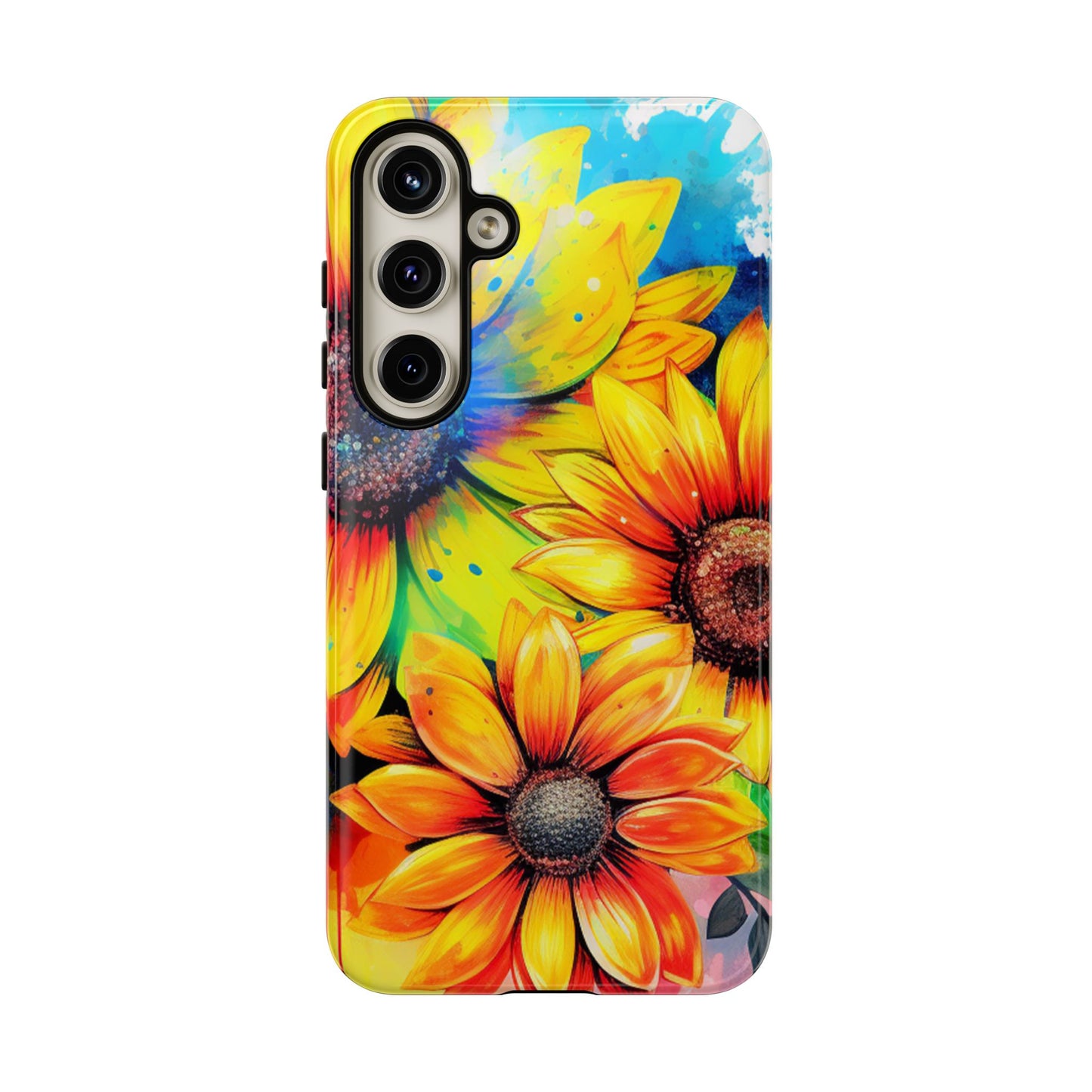 Vibrant Sunflower Splash - Samsung Galaxy Series Case