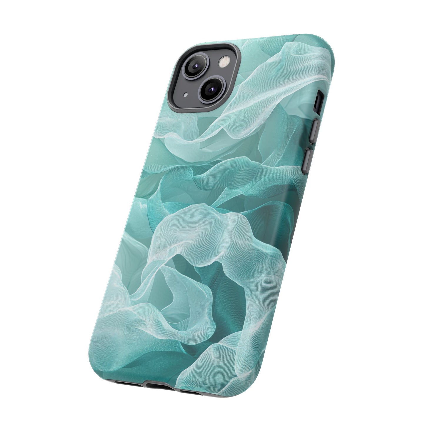 Blue Linen Design iPhone Case