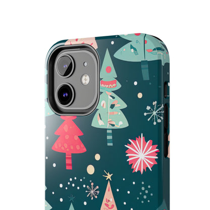 Whimsical Christmas Trees - iPhone Series Case