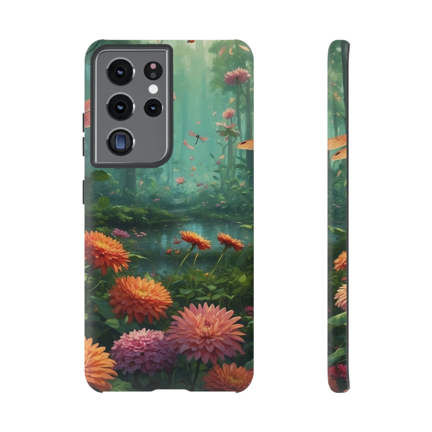 Enchanted Forest Dragonflies & Blossoms – Samsung Galaxy Series Case