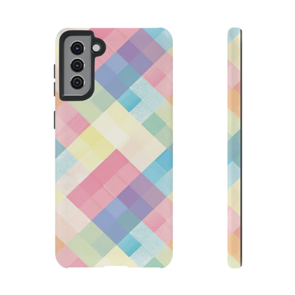 Spring Sonata Pastel Plaid Case