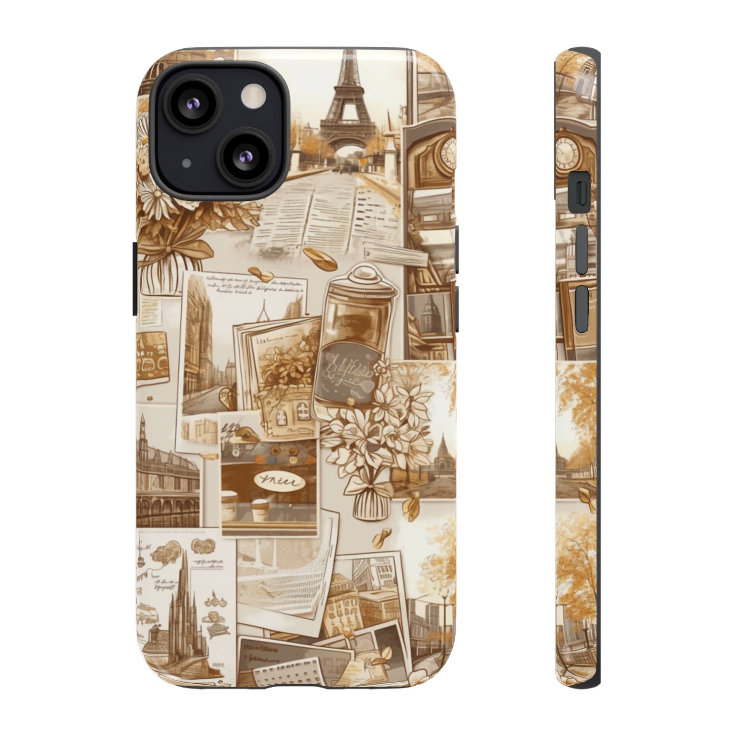 Vintage Collage Case | Travel Inspiration Design