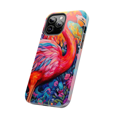 Flamingo Fiesta – Vibrant Flamingo iPhone Cases