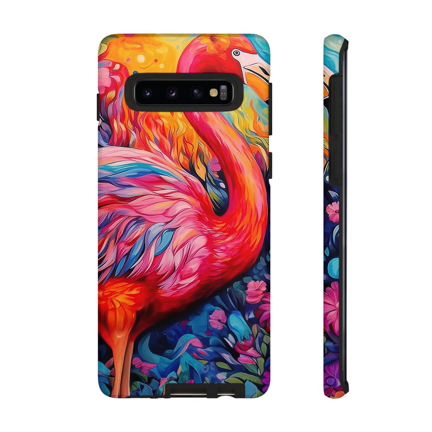 Flamingo Fiesta – Vibrant Flamingo Samsung Galaxy Phone Case