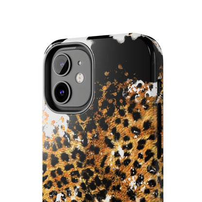 Bold Leopard Ink Splash - iPhone Series Case