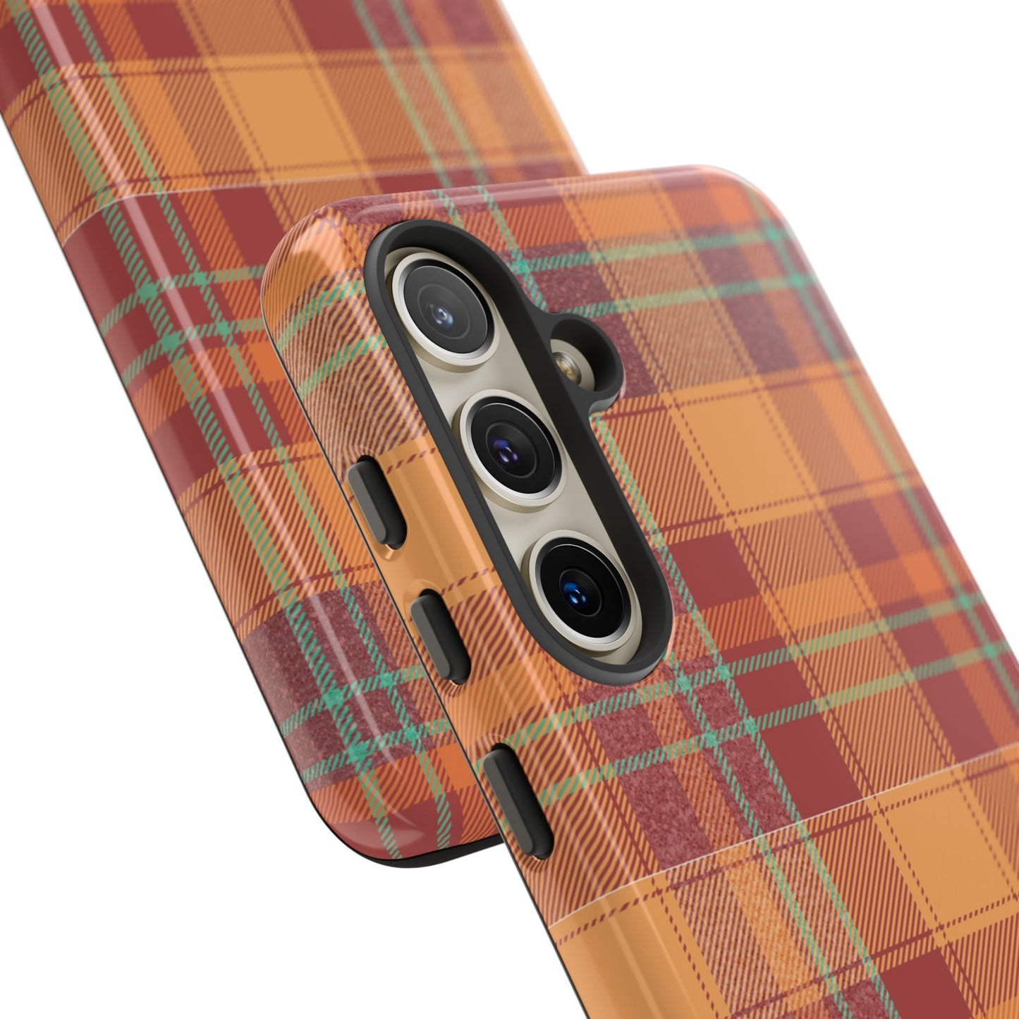 Samsung Galaxy Case - Autumn Tartan Plaid Design