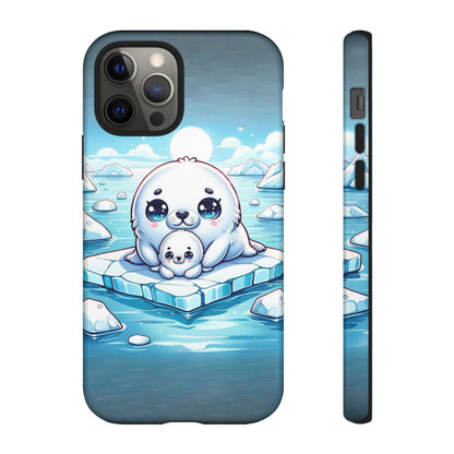 Arctic Embrace Seal iPhone Case