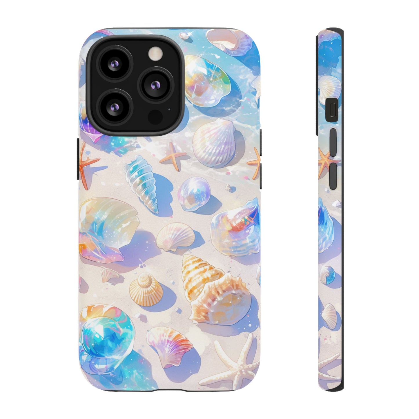 Summer Watercolor Beach iPhone Case