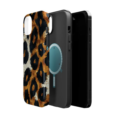 Safari Noir Gold Leopard iPhone Case