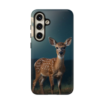 Samsung Galaxy Case – Mystic Fawn Under the Moonlit Sky