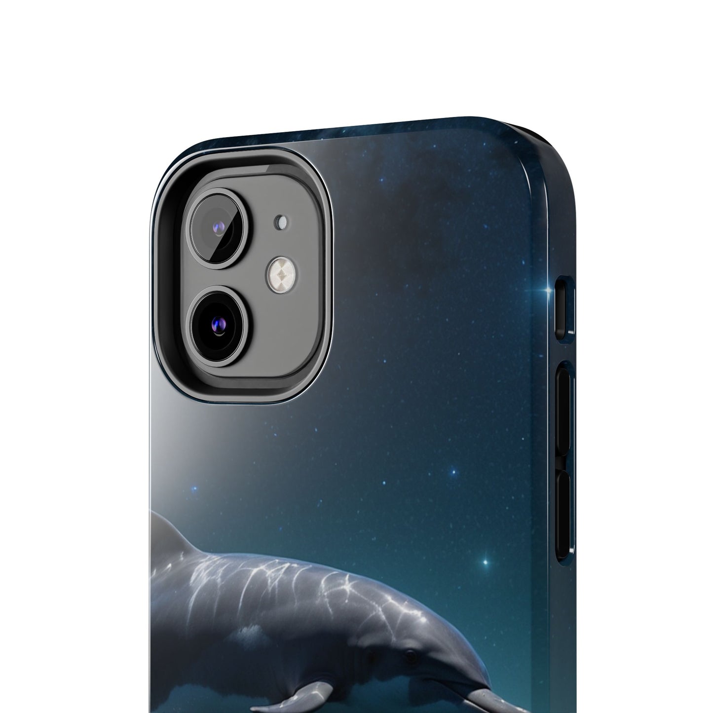 Midnight Ocean Dolphin - iPhone Case