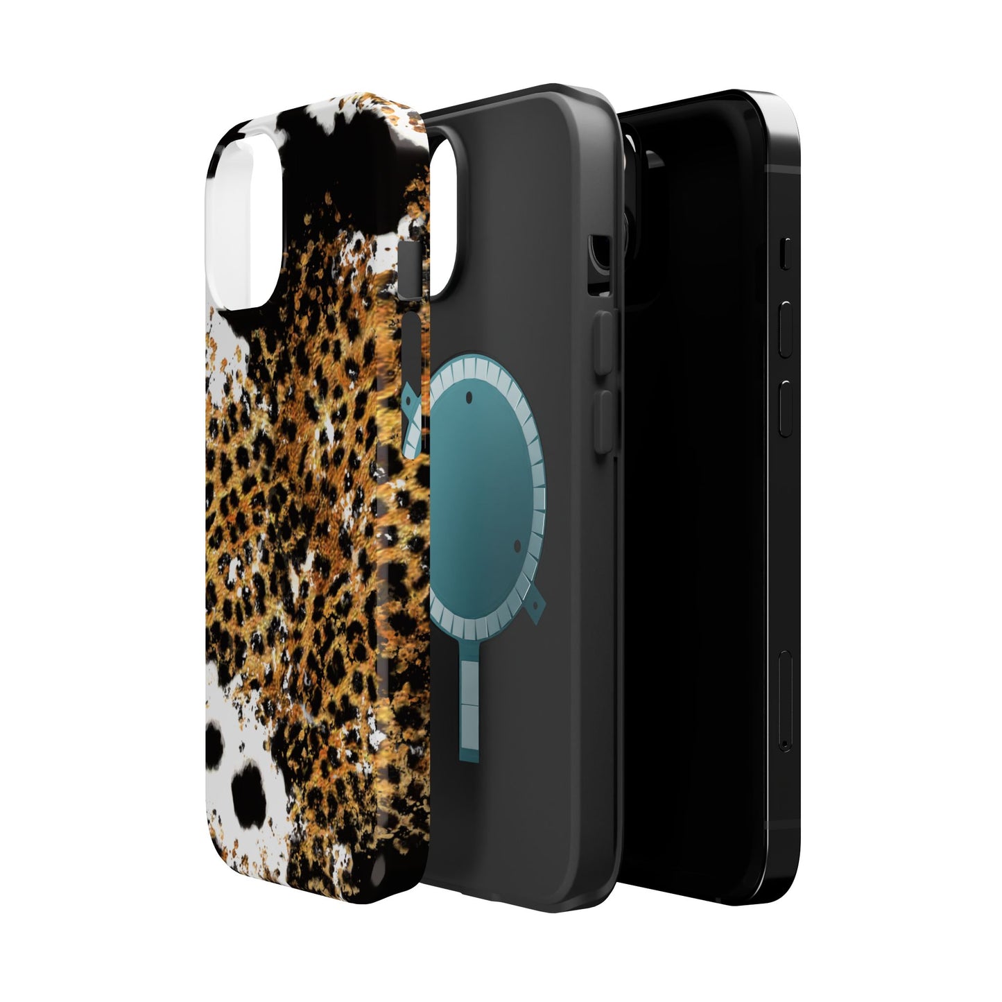 Bold Leopard Ink Splash - MagSafe iPhone Series Case