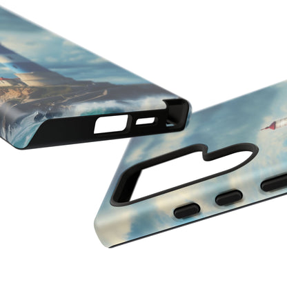 Samsung Galaxy Case - Coastal Lighthouse Design