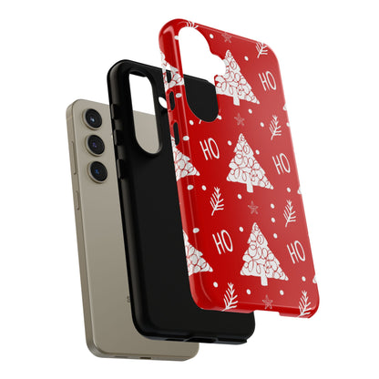 Samsung Galaxy Case: Ho Ho Ho – Christmas Tree Wonderland