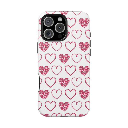 Heart Cluster MagSafe iPhone Case