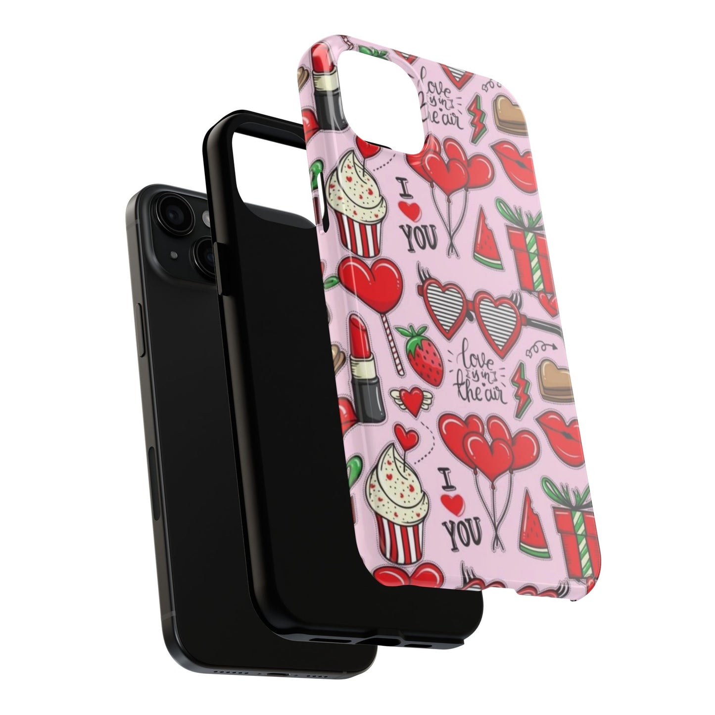 iPhone Case: Love Is in the Air Valentine’s Design