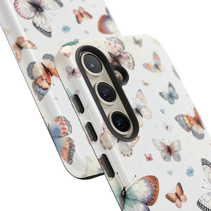 Watercolor Butterfly Phone Case for iPhone 15, 14, 13, 12, 11, Samsung Galaxy S23, S22, S21, S20, S10, & Google Phones. Cute Gift For Her! - BOGO Cases