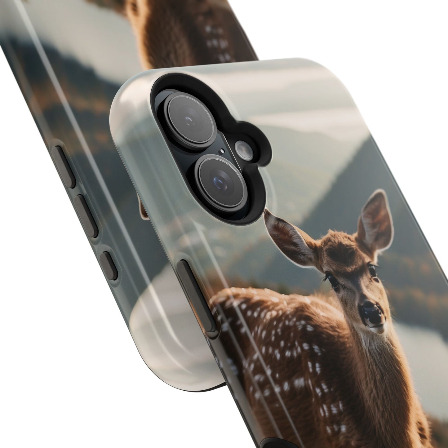 Whimsical Fawn in a Sunlit Forest MagSafe iPhone Case