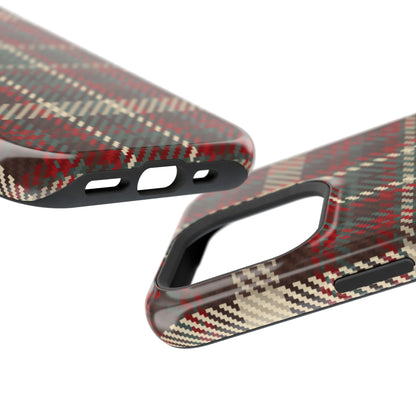 Cozy Rustic Plaid - MagSafe iPhone Series Case