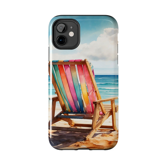 Vibrant Beach Escape iPhone Case – Tropical Summer Design