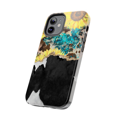 Rustic Sunflower Leopard Glam - iPhone Series Case