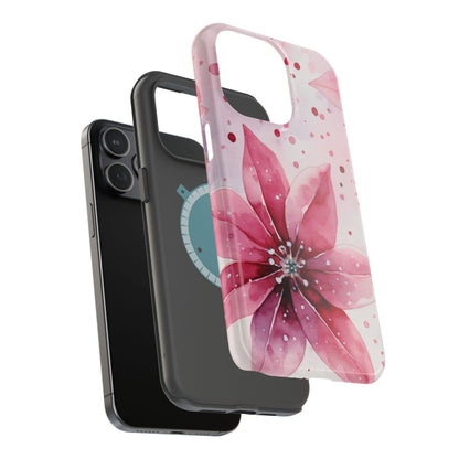 Sapphire Bloom – MagSafe iPhone Case