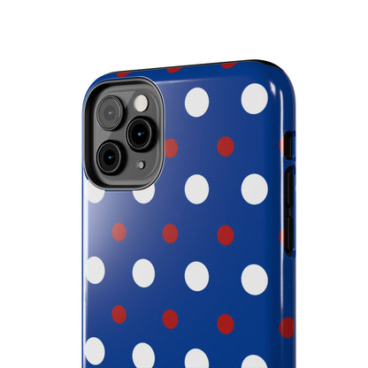 Patriotic Polka Dots – iPhone Case