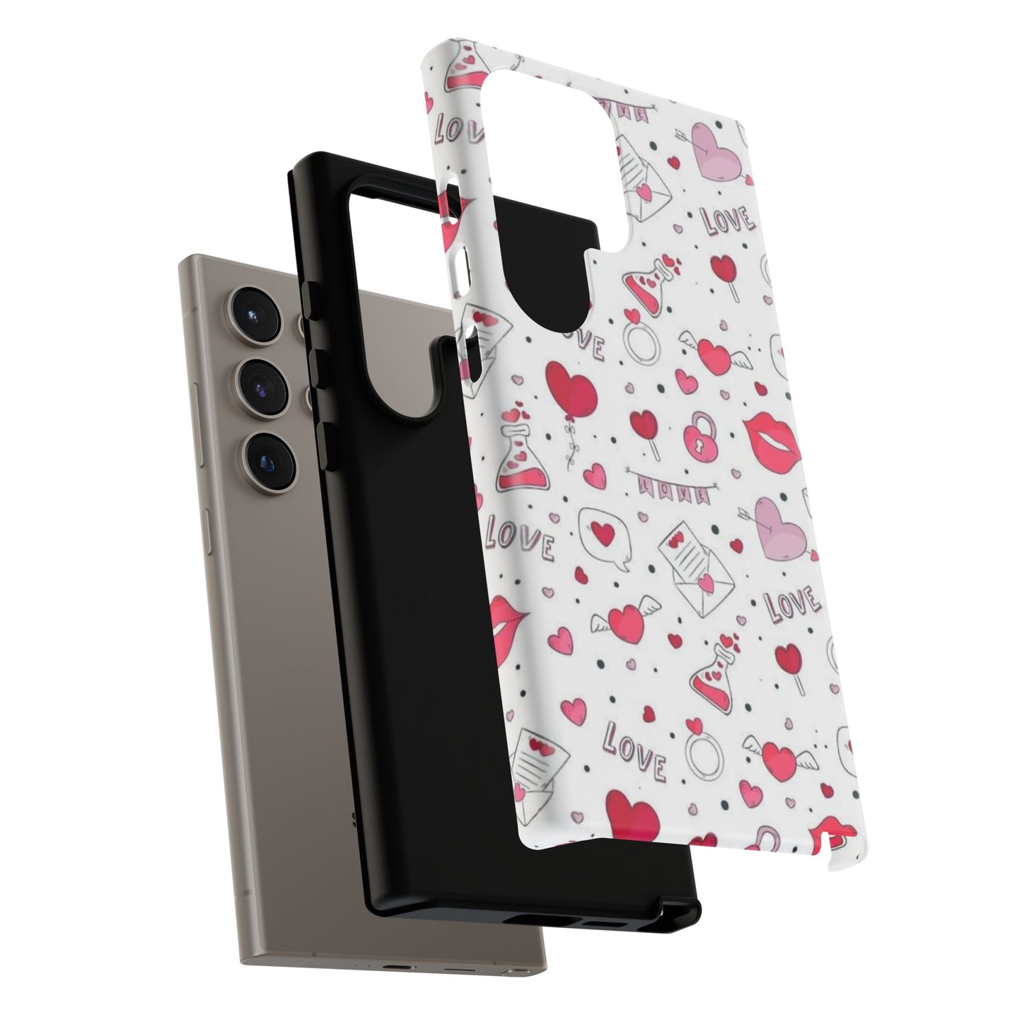 Samsung Galaxy Case: Romantic Love-Inspired Icons Case