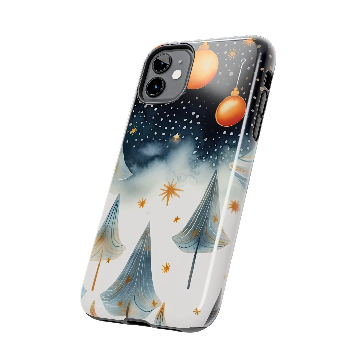 Winter Wonderland Gold Ornament – iPhone Series Case