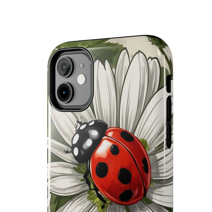 Ladybug & Daisy Garden Charm - iPhone Series Case