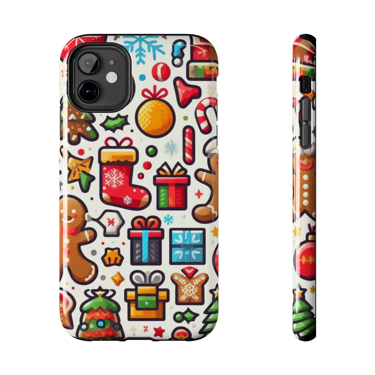 Festive Christmas Icons Pattern – iPhone Series Case