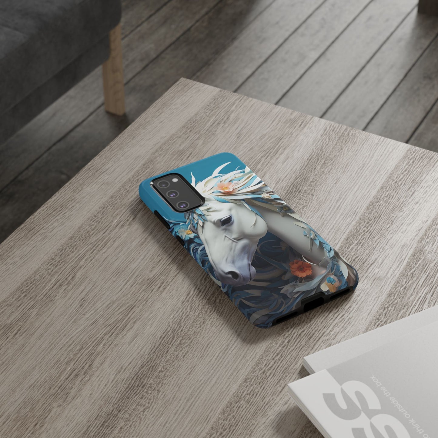 Floral Horse Samsung Galaxy Case